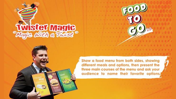 Food to Go 2.0 by George Iglesias & Twister Magic